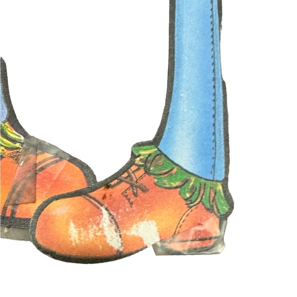 Vintage Halloween Pumpkin Jack O Lantern Scarecrow Jointed Die Cuts 22”-24” Lot - Picture 8 of 11